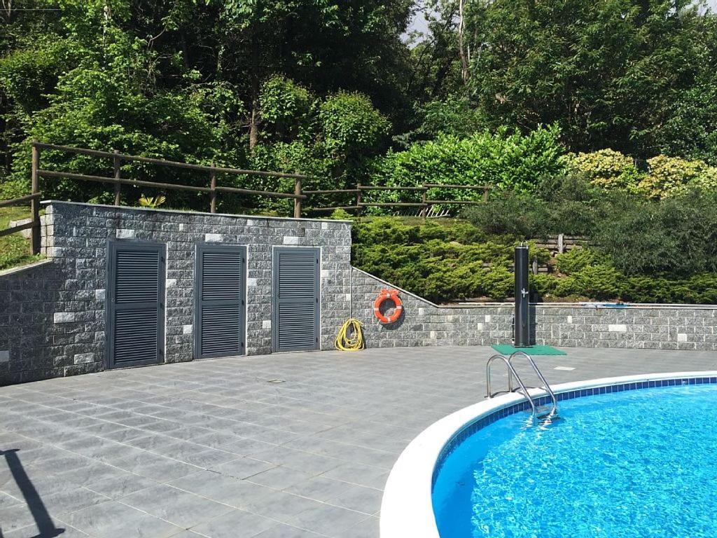 Armonie Del Lago - Lakeview Retreat With Private Garden, Pool & Jacuzzi 巴韦诺 外观 照片